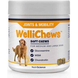 SwedenCare WelliChews® Joints & Mobility Soft Chew Medium/Large 60kpl